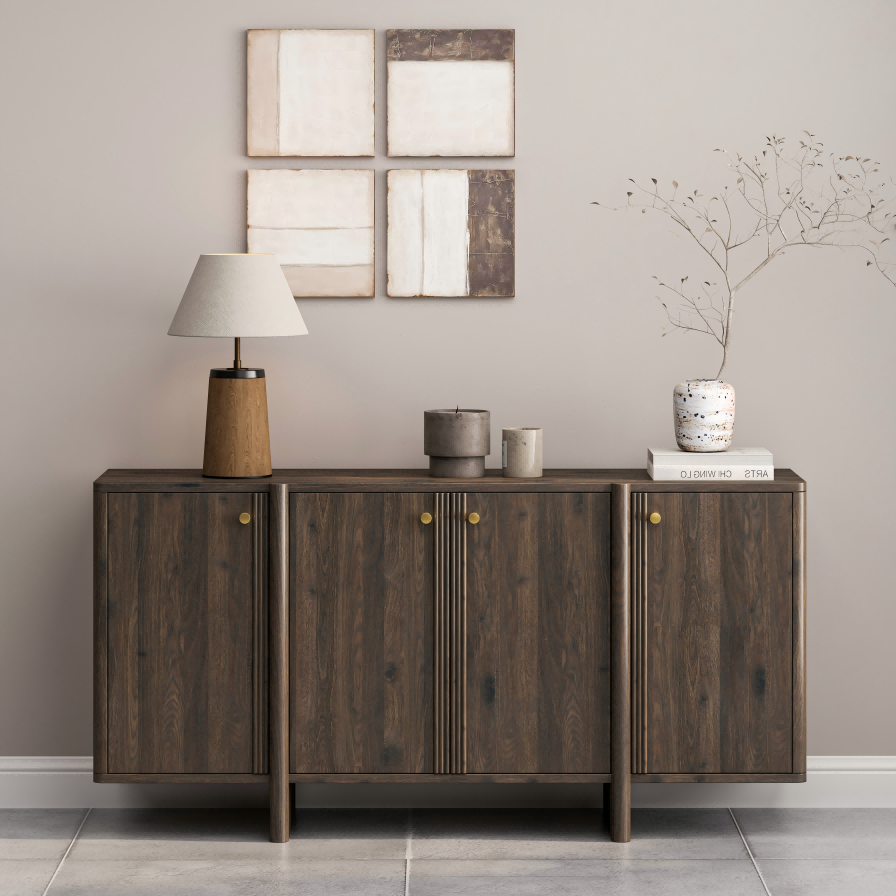 Noctura 4-Door Cabinet